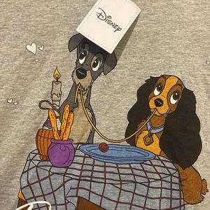 DISNEY Lady & The Tramp Oversized T-shirt